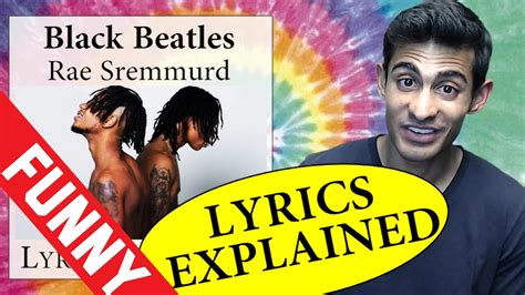 a yellow bitch with green hair a real weird gucci|Rae Sremmurd – Black Beatles lyrics.